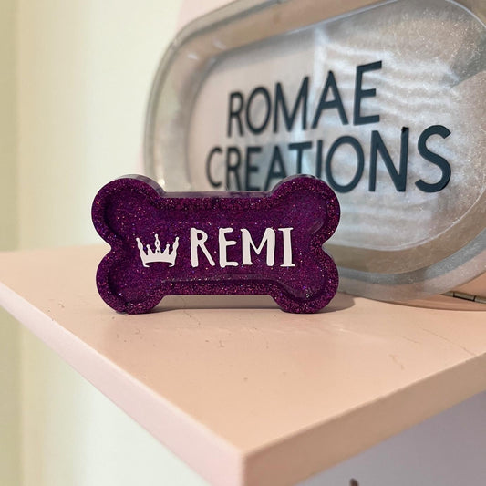 Personalized Resin Dog Tag