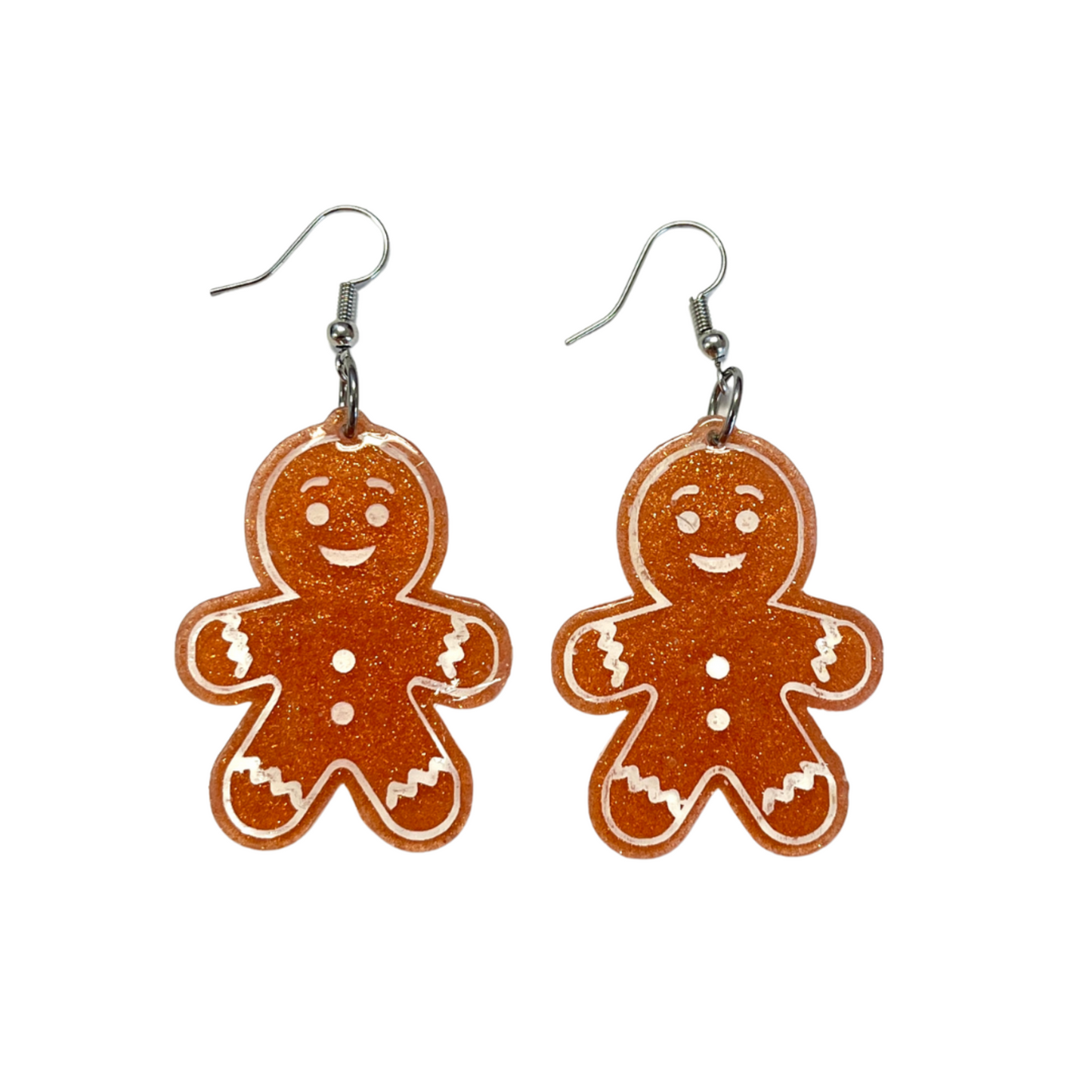 Gingerbread Dangle Earrings