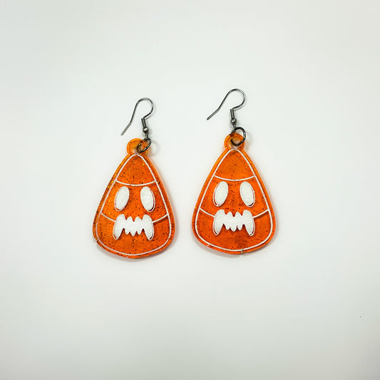 Evil Candy Corn Earrings