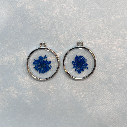 Blue Anne’s Lace Earrings